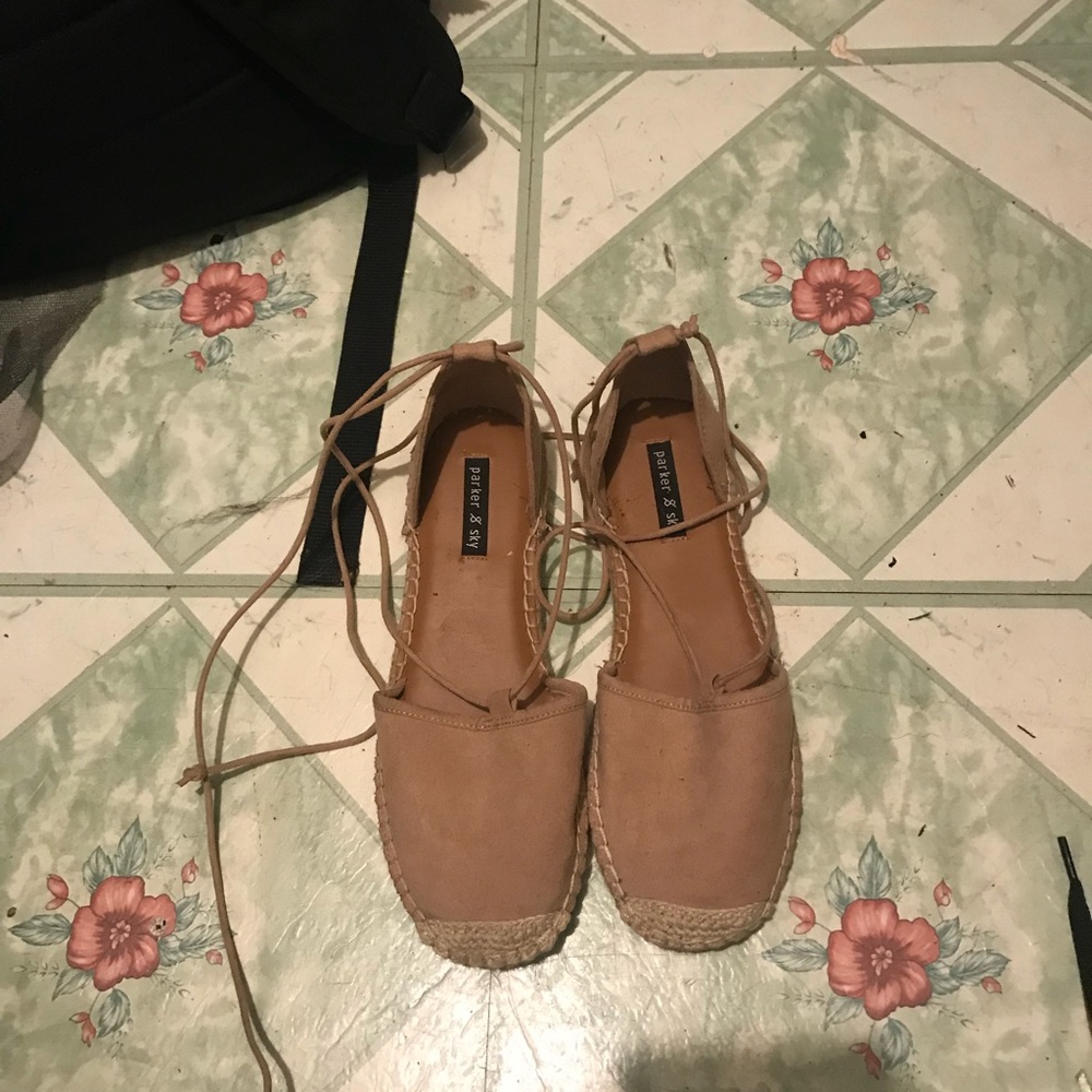 Strap up sandals